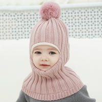 FVWitlyh zimski šeširi za dječake 4T Baby Winter Hat šal malih beaneess šešira Djevojka s vratom topliji
