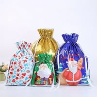 Twowood poklon torba Modni višenamjenski koroful pokloni za kockice za crtanje za Božić