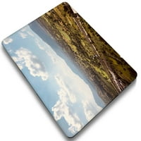 Kaishek Hard Case za Macbook Pro S + crni poklopac tastature A1398, bez CD-ROM USB-C Sky serije 0040