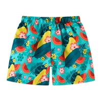 Dječje hlače Baggy 3-10t Shorts Relapirani fit baggy trendi uzorkovni ljetni tiskani mali dječaci slatke