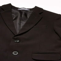 Van Heusen Big Boys 'fle Stretch odijelo jaknu, crna, 16