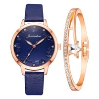 Gledajte glatku minimalistička moda sa remenom biranje ženskog kvarcnog sata poklon gledati satove na