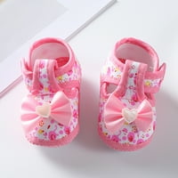 Djevojke dječje meke cipele od malih toddlera cipele za kratke ukrase princeze cipele sandale ravne