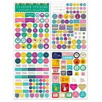 Speets Planer naljepnice Mjesečne kartice za DIY kalendar, sedmični dnevničke naljepnice za planiranje