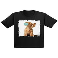 Newkward Styles Baby Dog Majice Prints Kids T Majica Puppy Donjska majica Slatki pokloni za djecu Puppy