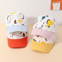 SHPWFBE HATS Toddler Boys Girls Dimljivo Dinosaur CAP Proljeće Ljeto Sun Slatko crtani Carton CAP Kids