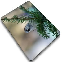 Kaishek Hard Shell Cover Compatibible - izdanje Najnoviji MacBook Pro 13 Dodirnite + crni poklopac