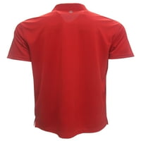 Golf Muškarci performanse Grid pleteno polo majica, 2x-velika crvena -