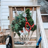 Konjska glava oblikovana glava obruč obruča, metalni cvjetni vijenac koji izrađuje prstenje za DIY božićnu Novu godinu kuću na otvorenom dekor