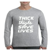 MMF - majice s dugim rukavima, do veličine 5xl - debeli bedra uštede živote