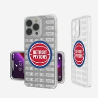 Detroit klipovi iPhone Clear Text Backdrop dizajn futrole
