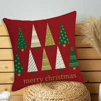 Božićni jastučnice ukras za dekoraciju Xmas Sofa jastučnice za odmor za uređenje jastučnice jastučnica