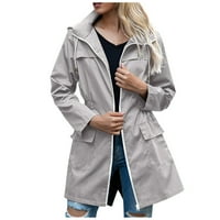 Zipper s kapuljačom, otporna na rainsku jakna o rainskoj vanjskoj planini