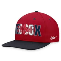 Muški Nike Red Boston Red Sooperstown Kolekcija Pro Snapback Hat