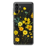 Samsung Galaxy a 5G žuti ljetni cvjetovi cvjetni udarnim hlačem hibridnim zaštitnim poklopcem za zaštitu
