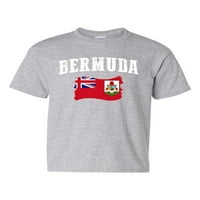 Normalno je dosadno - majice za velike dječake i vrhovi rezervoara, do velikih dječaka - Bermuda zastava