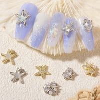 Nakit za nokte Izvrsne DIY lagane zvijezde nokte nakita za žene za žene