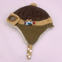 Unise zimsko toplo slatko zaklopke za djecu dječje bebine kapu za svakodnevno nošenje