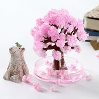Fridja Magic Wroating Crystal Tree Pink Valentinovo Drvo djece DIY FET MAGIC RASVEDE XMAS Ukrasi poklona