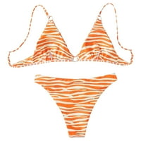 Slatki kupaći kostimi kupaćih kostima Pokriva MI & MECT odvaja Halter Beach Orange L