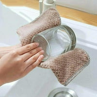 Kućni ručnici za baršunaste ručnike za kuhinju upijajući deblji brisanje ručnika za pranje ručnika