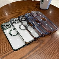 Telefonske osnovne slučajeve sa CD oblogom uzoraka za curenje iPhone Svi modeli Plavi Mini