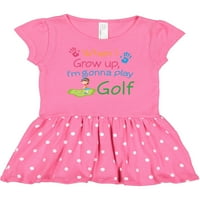 Inktastične golfing djevojke buduće golfer poklon Djevojka djevojka haljina