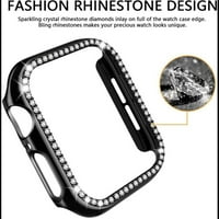 Luksuzna futrola za Apple Watch IWATCH serija BUMPER futrola Zaštitni poklopac dijamantski sjajni okvir