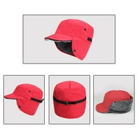 Topla zimska šešir toplo dobra toplotna izolacija EARFlap unutrašnji oblozi pliša za bejzbol šešir za