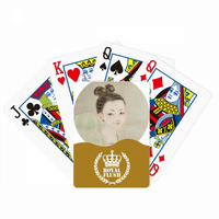 Zelena kineska tradicionalna ljepota slikarska igra Royal Flush Poker igračka karta