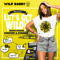 Wild Bobby Polka Dot Hot Girl Ljeto Crveno žuti Blue Humor Unise Crewneck Duks, Heather Black, Xx-Veliki
