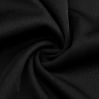 Efsteb ženski pad vrhova dugih rukava casual moda ispis dukserica lagana lagana prugasta bluza s visećim