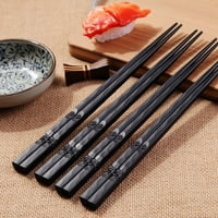 10pairs japanski štapići griješi neklizajuću leguru hranu serviranje Sticl Sticks Kuhinjski pribor