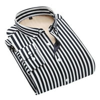 Advoicd Mens T majice Polo T majice za muškarce, muško retro gumb dolje košulje za kuglanje 52S rockabilly