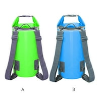 Rinhoo PVC torba vodootporna plaža plivaju ruksak kašika za kajakački brod za čamcu, 20l, nebesko plavo