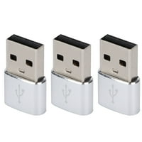 Dodatna oprema za kablove, aluminijumski legura USB mužjak do tipa-c ženski adapter stabilni utikač