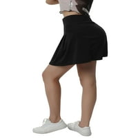 Codeop Ženski tenis Skorts Sport Yoga kratke hlače Suknja protiv izlaganja Fitness High Sheik Skraćena