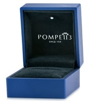 Pompeii 1 6ct muški dijamantski prsten 10k bijelo zlato
