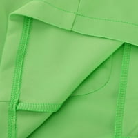 WAVSUF Womens setovi sa dnevnim boravkom i hlače Čvrsto dugi rukav zeleni odijelo veličine m