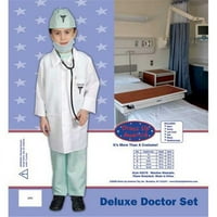 Prerušiti se America Deluxe Doctor Prerušiti se Kostim Set X-Veliki 16- 207-XL