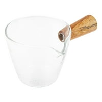 Staklena šalica za esprespreshearuringu za kavu s pucanjem za kavu od taze za pramene čaše Juglatte