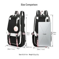Backpack Bzdaisy Mornar sa školjki dizajnom, simpatičnim dodacima, dvostrukim bočnim džepovima i 15
