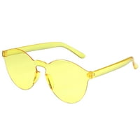 AUSYST sunčane naočale Žene unise modne bombonske boje okrugle sunčane naočale na otvorenom Lagani dizajn