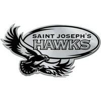 WinCraft Saint Joseph's Hawks Chrome Embl naljepnica bez emblema