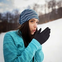Rukavice Solacol za žene hladnim vremenskim zaslonom na dodir zaslon i zima plus baršunasti vunena usta
