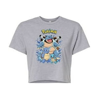Pokémon - Evolucija okačavanja - Juniori obrezana pamučna majica