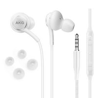Urbane korpi stereo slušalice za Realme Pro - AKG podešeni - sa tipkama za mikrofon i zapremine - bijeli