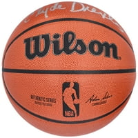 Clyde Drexler Portland Trail Blazers Autographing Wilson autentična serija u zatvorenom košarku na otvorenom