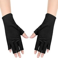 Zaštitne rukavice Rukavice bez prstiju, profesionalni manikir, UV zaštitne rukavice, njega za nokte,