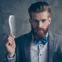 Praktični zatočeni za kosu češljana za muškarce Frizurni češljem za čišćenje izdržljive ABS dlake za